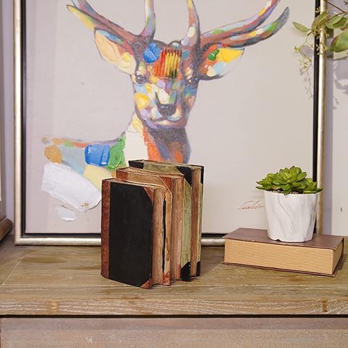 Miniatura 2 de Libros decorativos para decoración del hogar  Juego de decoración de libros falsos clásicos retro de resina, regalo para hombres, mesa de café,