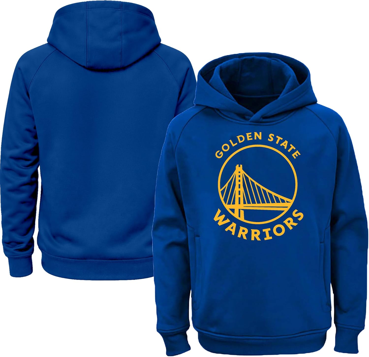 Outerstuff NBA Kids Youth 8-20 Team Color Alternate Polyester Performance Primary Logo Pullover Sweater Sweatshirt Hoodie - Image 2