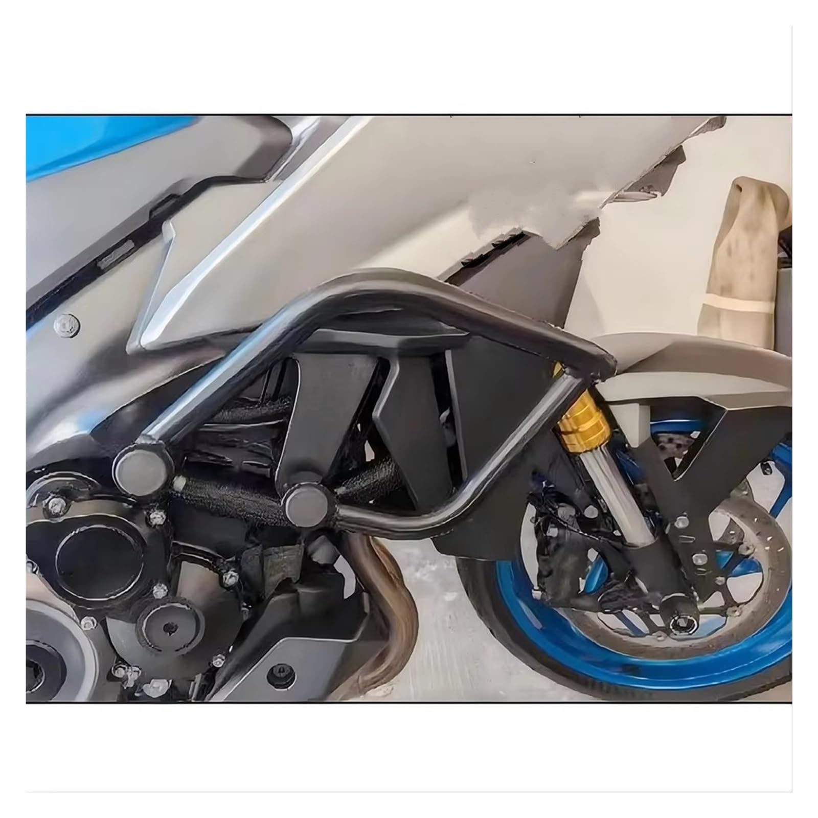 Paramotore tubolare Para Suzuki Para GSX-S Para 1000GX Para GSX-S1000 2024 Parachoques Carrocería Motocicleta Seguro Motor Protector Contra Choques