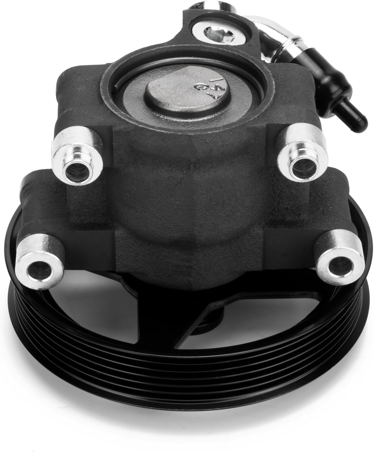 Power Steering Pump with Pulley Compatible with Ford F-150 F150 2009 Lobo 2009 V8 4.6L 5.4L, Replace # 9L3Z3A674B 20386