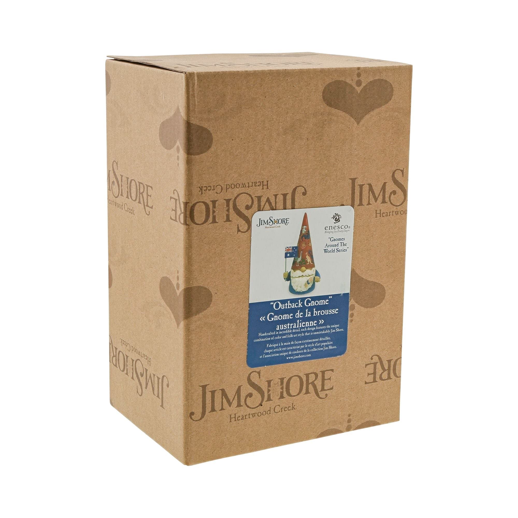 Enesco Jim Shore Heartwood Creek Avustralya Cüce Heykelcik