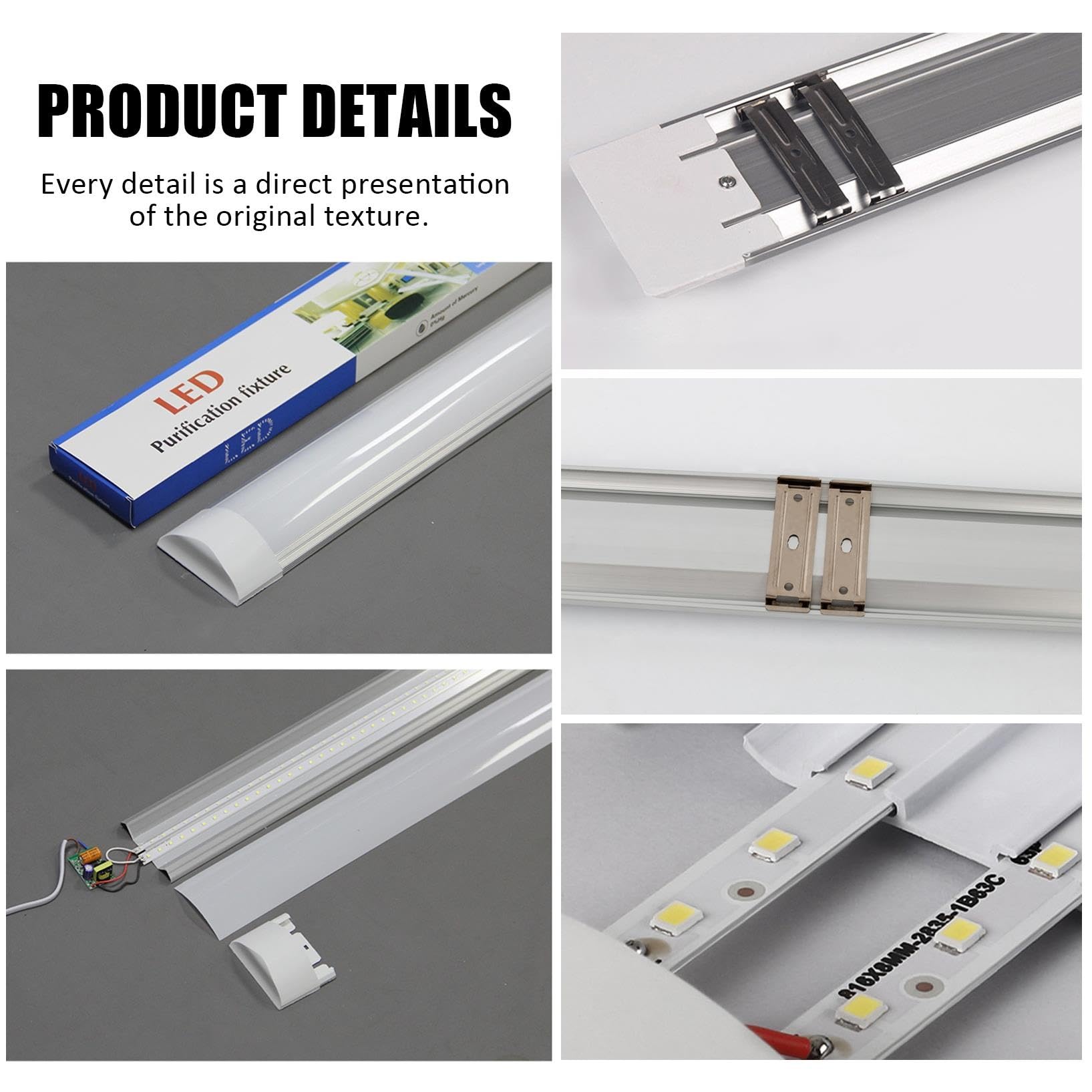 Oświetlenie sklepowe LED 4FT 40W Świetlówki LED 120cm Lampa LED do szafy