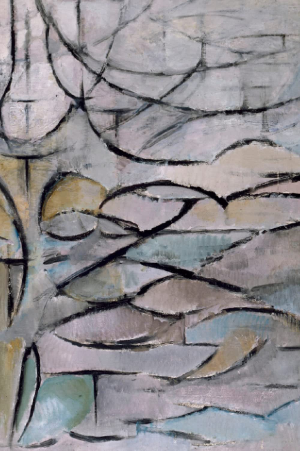 Piet Mondrian The Flowering Apple Tree Notebook Journal: Famous Paintings Notebooks