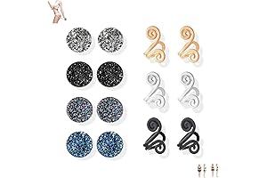 Atheniz Ear Acupuncture Earring For Women Men - Air Plus Non Piercing...