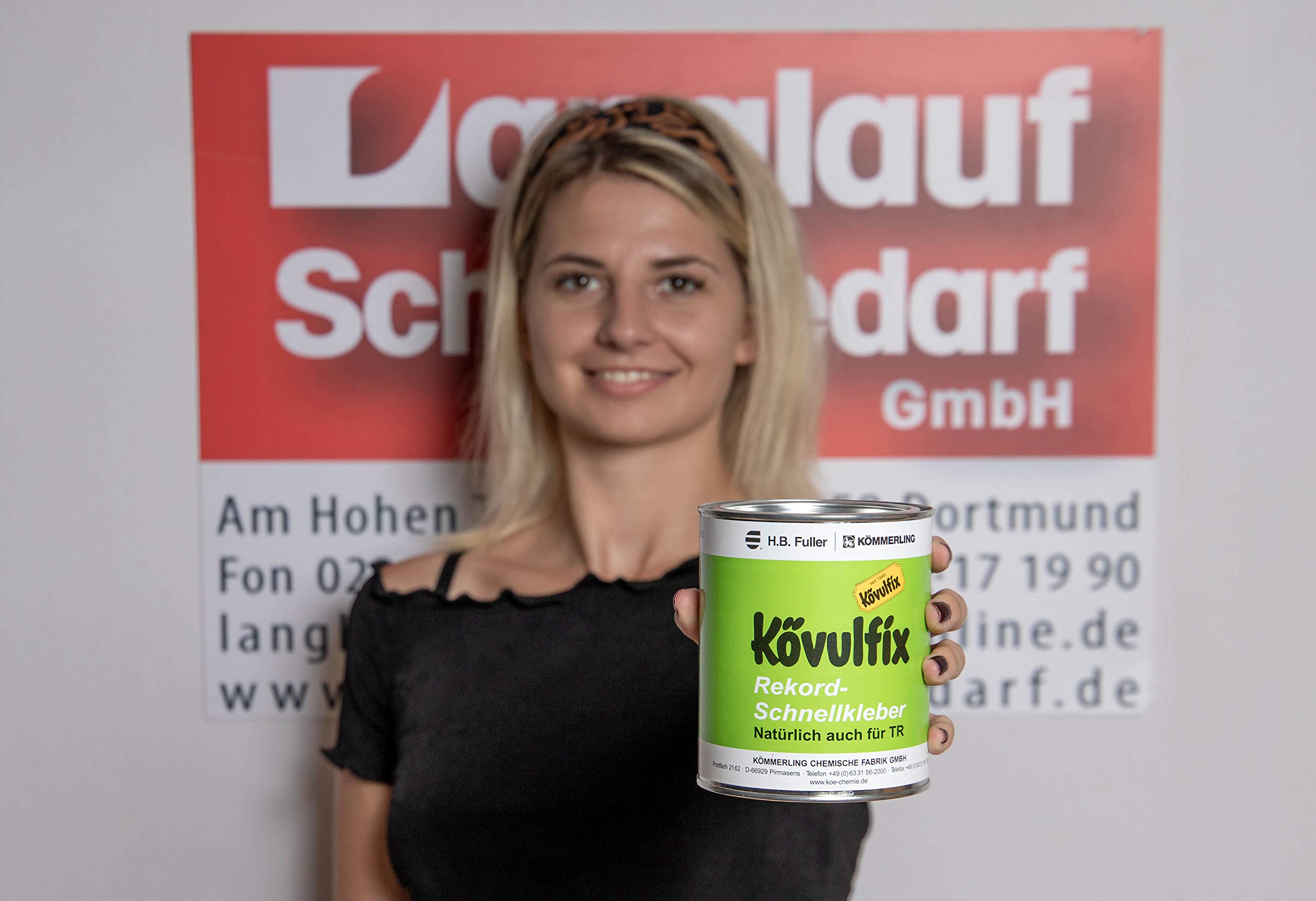 Kömmerling Kövulfix Rekord Schuhkleber Absatzkleber Kontaktkleber Schuhmacherkleber (600 Gramm)