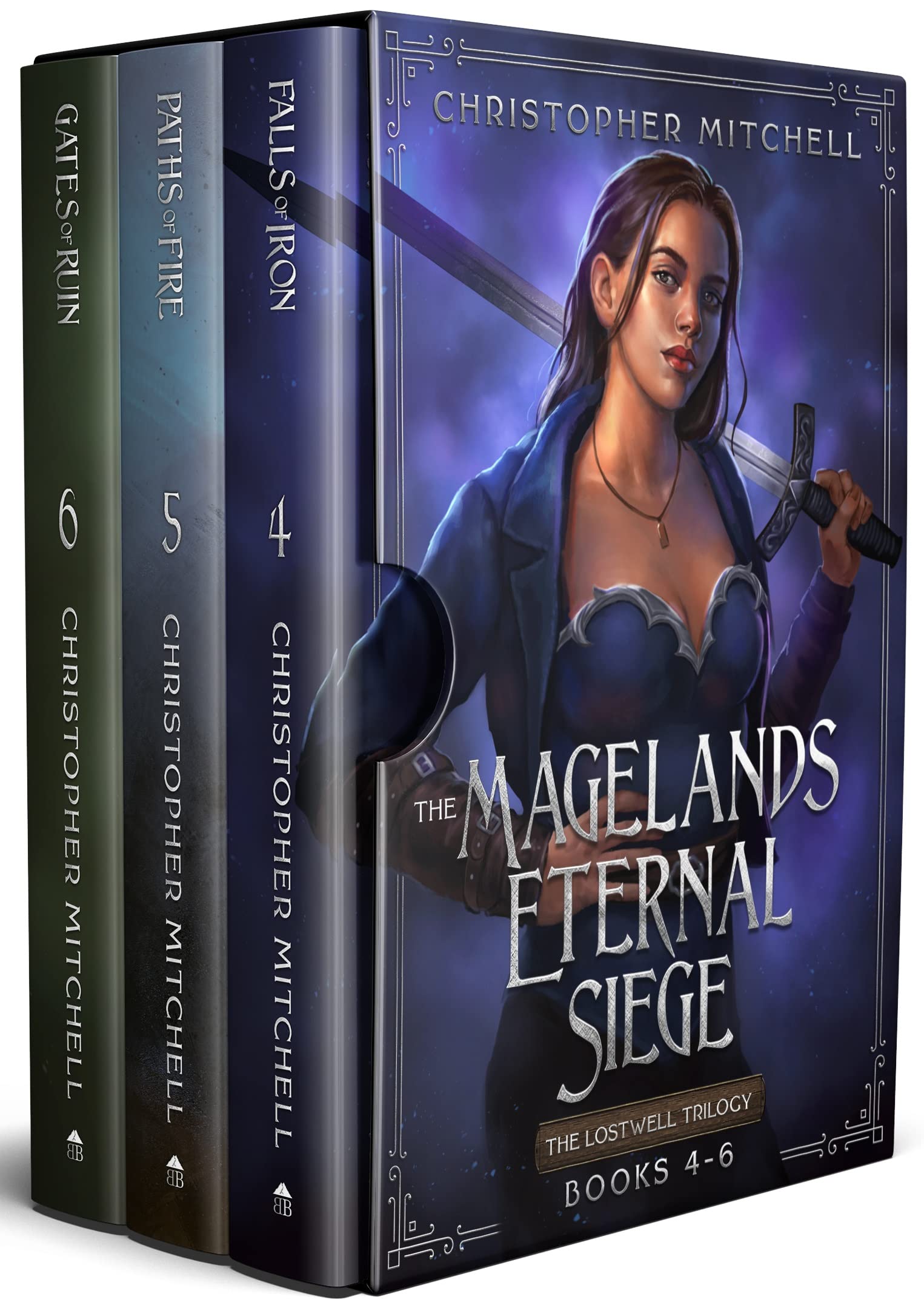 The Magelands Eternal Siege - Lostwell Trilogy (Books 4-6) An Epic Fantasy Adventure (Magelands Eternal Siege Box Sets Book 2)