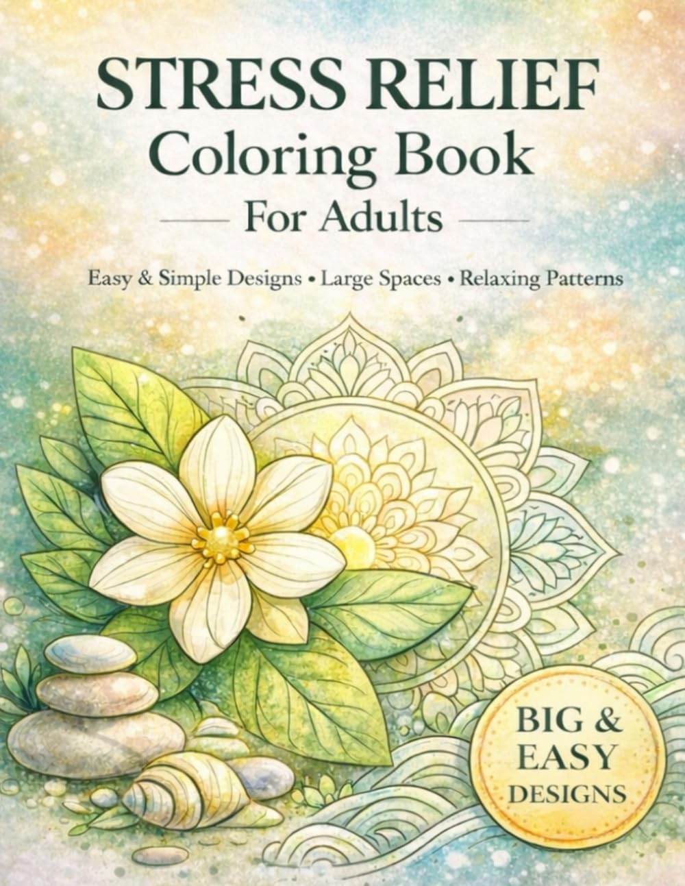 Stress Relief Coloring Book For Adults