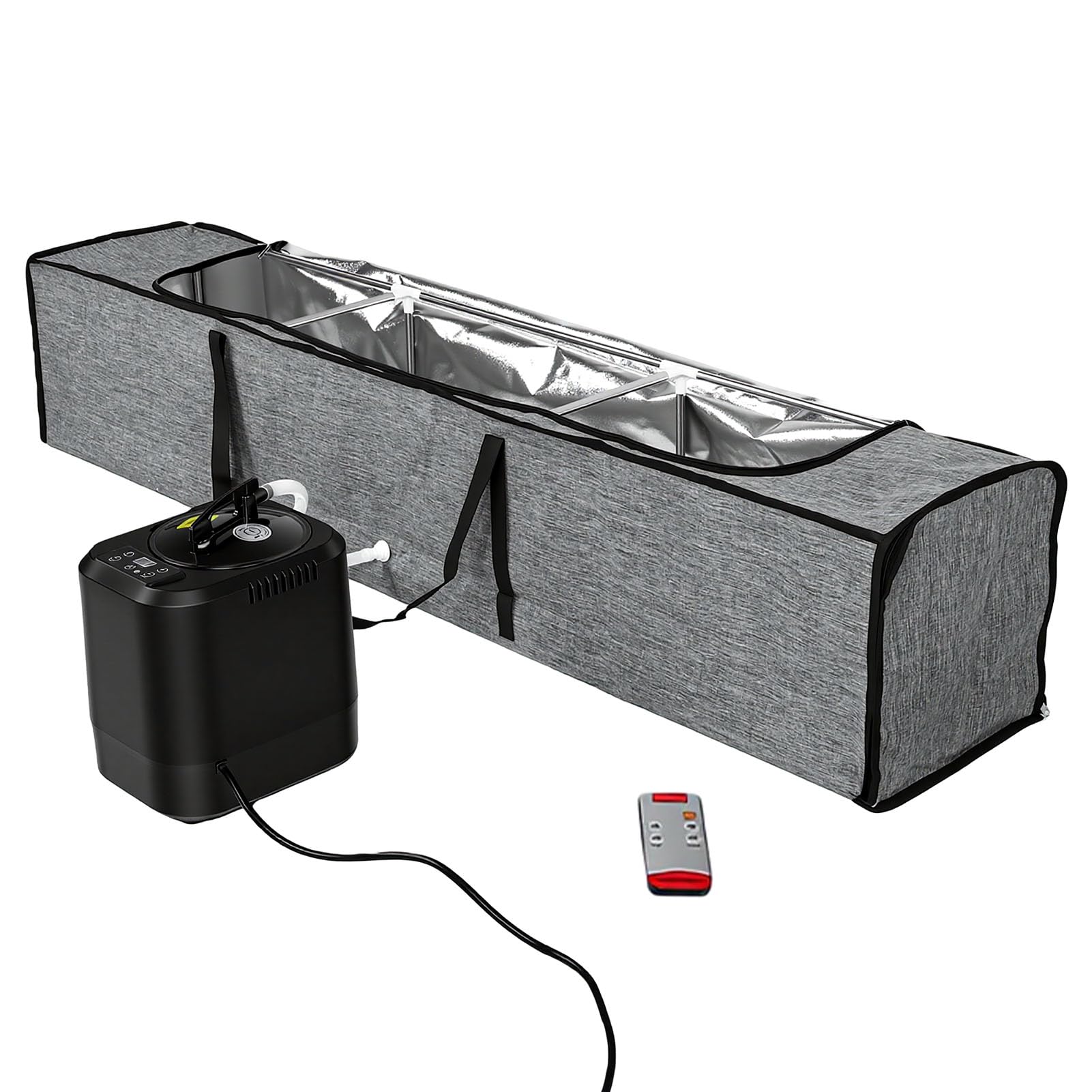 Vaporizador de madera portátil Hyuduo kit con caja plegable de 62" para carpintería y bricolaje