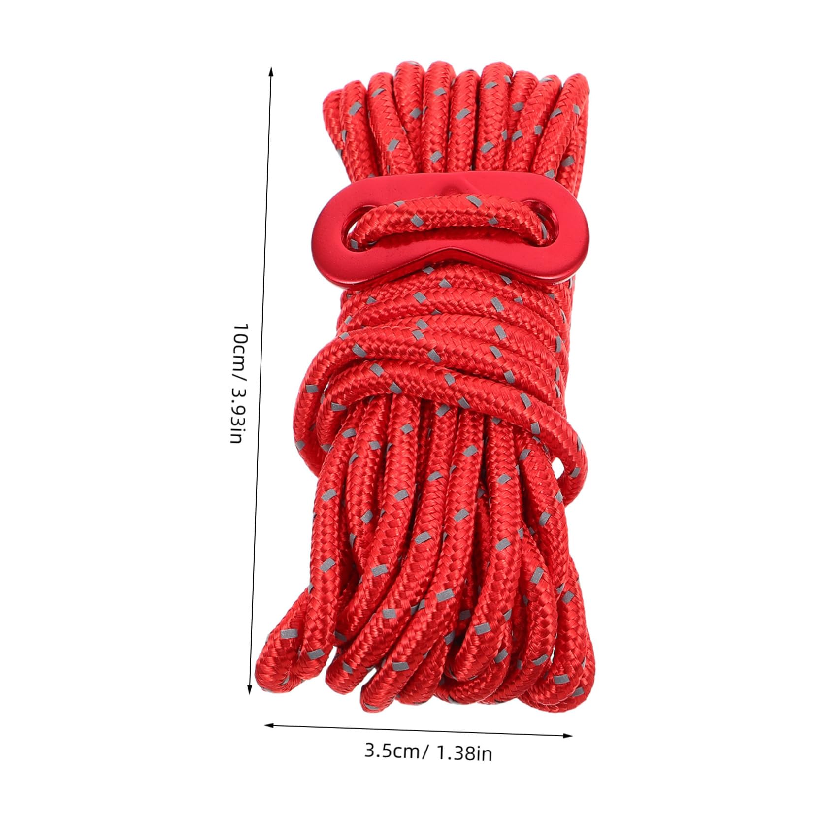 POPETPOP 4pcs Reflective Camping Rope Twine for Tarp Tree Climbing and Outdoor Use Enhanced Night Visibility Thick and Rope for All Camping Needs