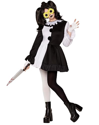 Terrifier Adult Classic Art the Clown Dress Costume | Officially