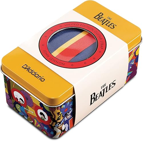Vista 40 de D'Addario Beatles Guitar Strap Classic Logo