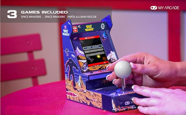 MY ARCADE Joystick Player Portable Space Invaders - 3
