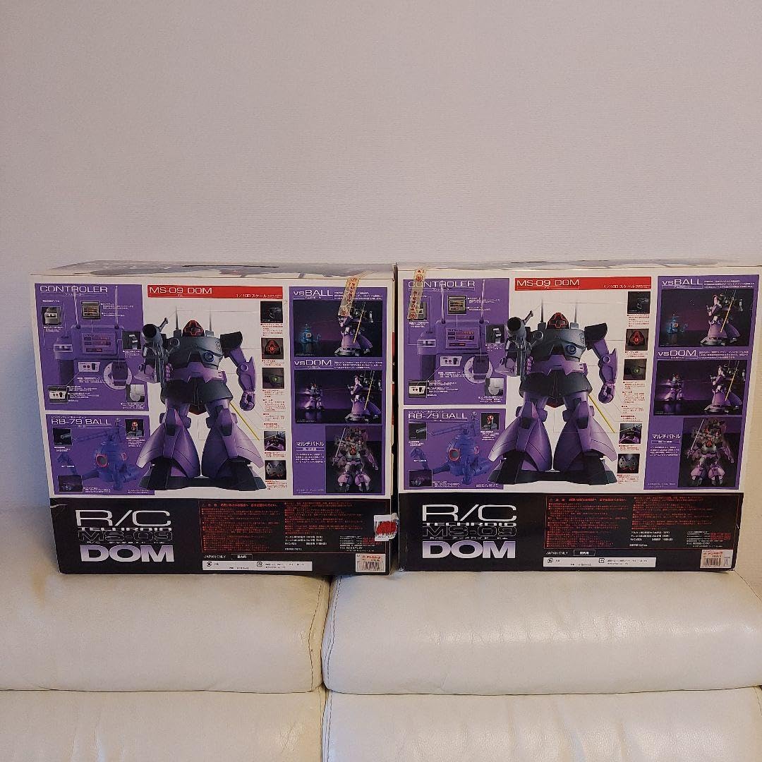 ⚠️新品・未開封‼️ R/C TECHROID MS-09 DOM 気になるe-Toy遊んでレポート