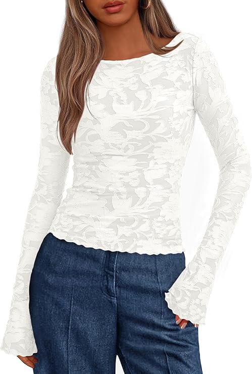 BTFBM Casual Long Sleeve Shirts Fall 2025 Going Out Tops for Women Trendy Floral Work Blouses Bodycon Tunics