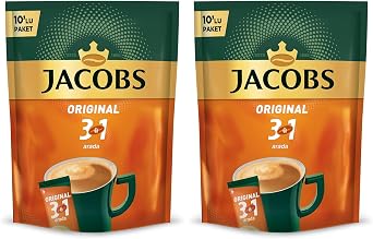 Jacobs Original 3ü1 Arada Stick Karışım Kahve 2'li Paket