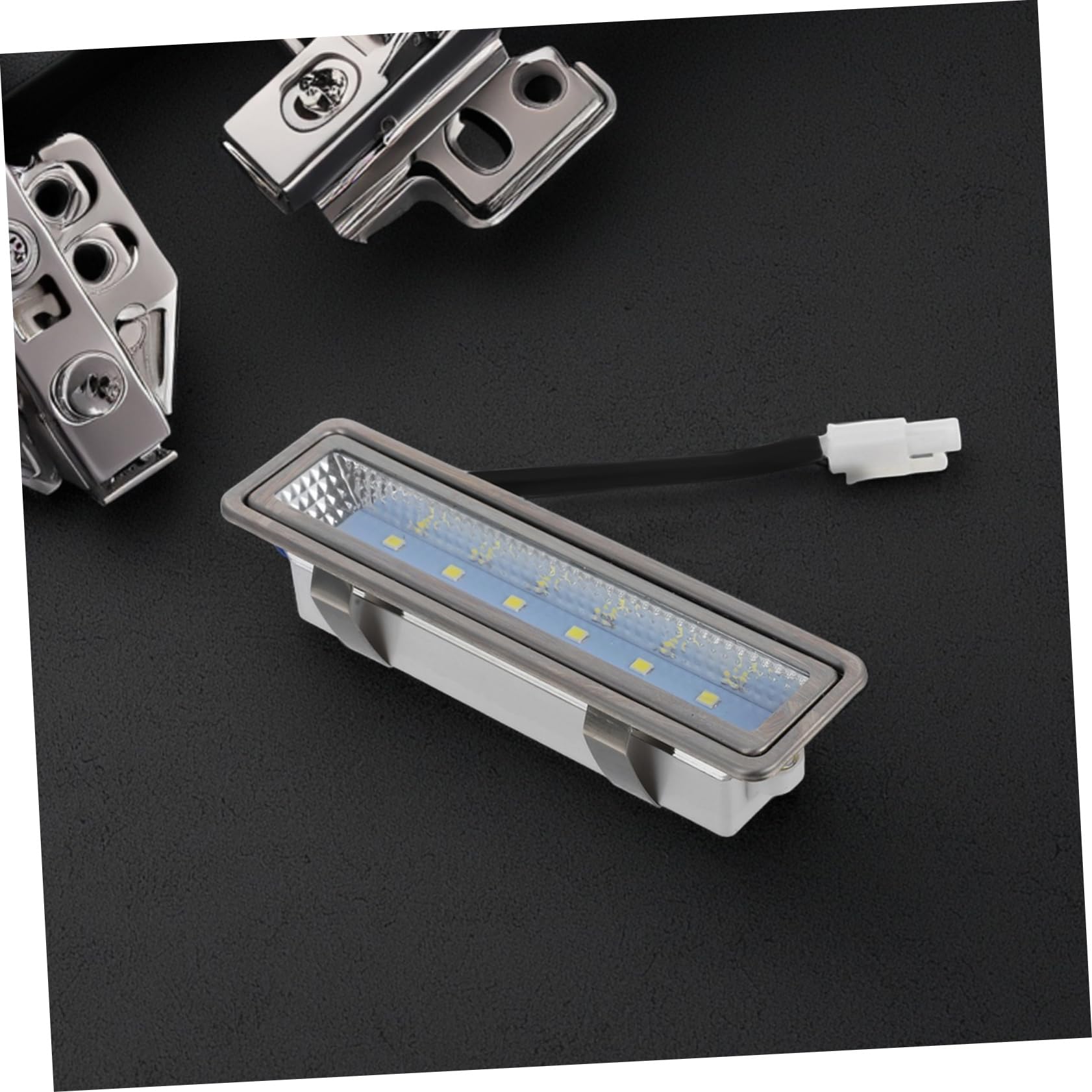 Led Dunstabzugshaubenlicht Rechteckige Ersatzlampe FüR KüChenherd Und Unterhaubenbeleuchtung Helle Rauchventilator Lampe Mit Langlebiger Legierungskonstruktion(Anwendbare Spannung: 12,00 V DC)
