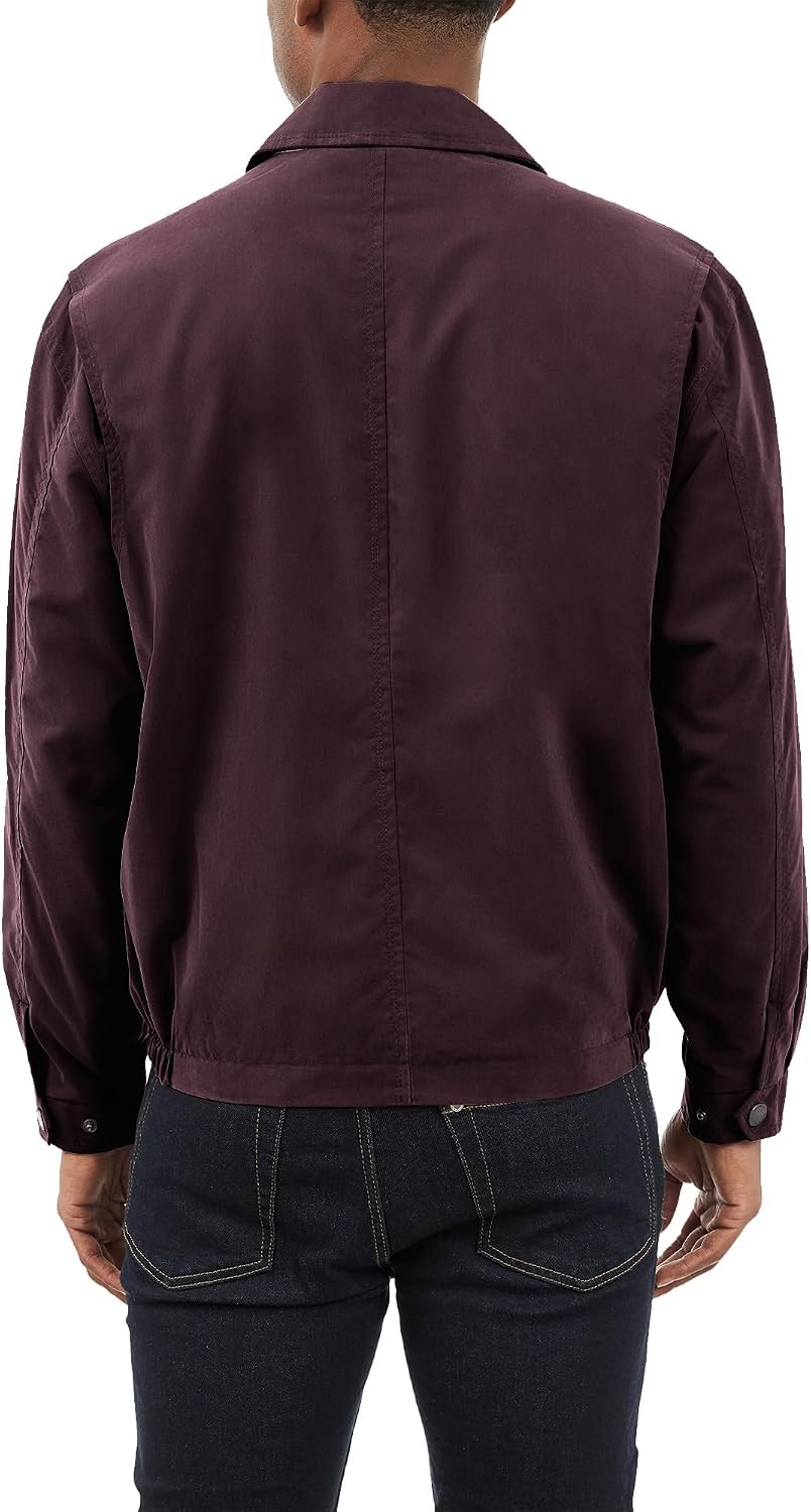 London Fog Men's Auburn Zip-Front Golf Jacket