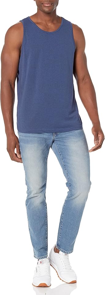 Amazon Essentials Men's Regular-Fit Sleeveless Tank Tops