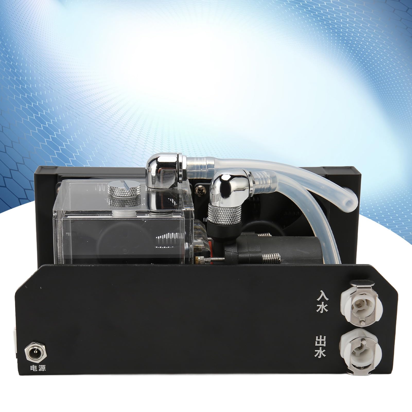 Generic Bomba de Agua para PC, Interfaz Roscada G1/4 Duradera, Solución de Refrigeración de 12V para Jugadores y Entusiastas, Carcasa de Aluminio