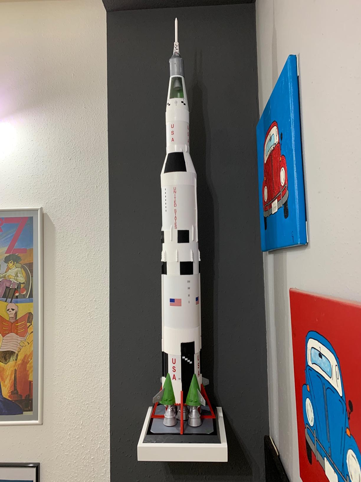 Revell Apollo 11 Saturn V Rocket Spacecraft Assembly Kit : Amazon.com ...