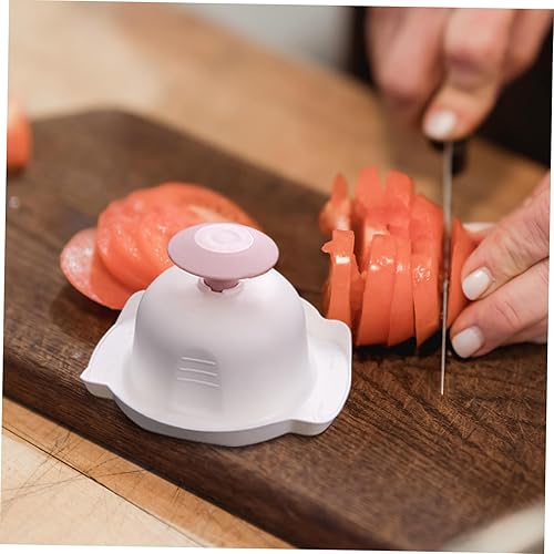 Miniatura 4 de Cabilock Herramientas de protección de dedos 2 unids protectores de dedos de cocina para cortar el soporte de seguridad alimentaria fácil limpiar