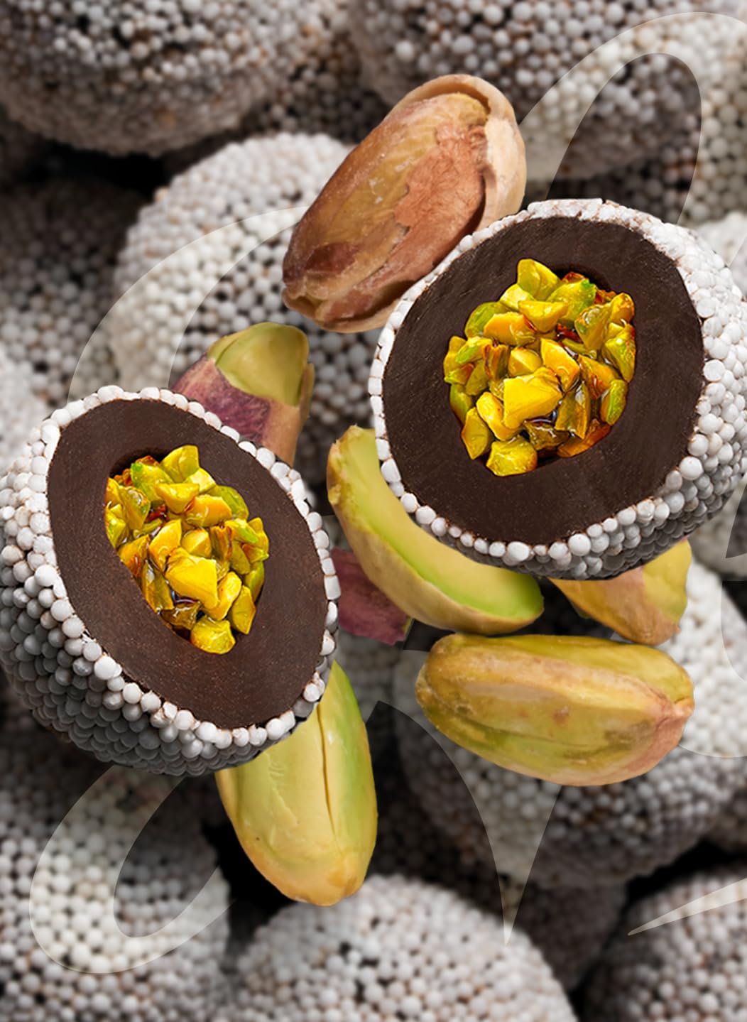 Leone dal 1857 - Latta Cri Cri Torinesi - Cioccolatini Leone al Gusto Pistacchio Misti latte e fondente - Praline di Cioccolato al Pistacchio Assortiti - Latta Lanterna Colibrì - Senza Glutine - 350g