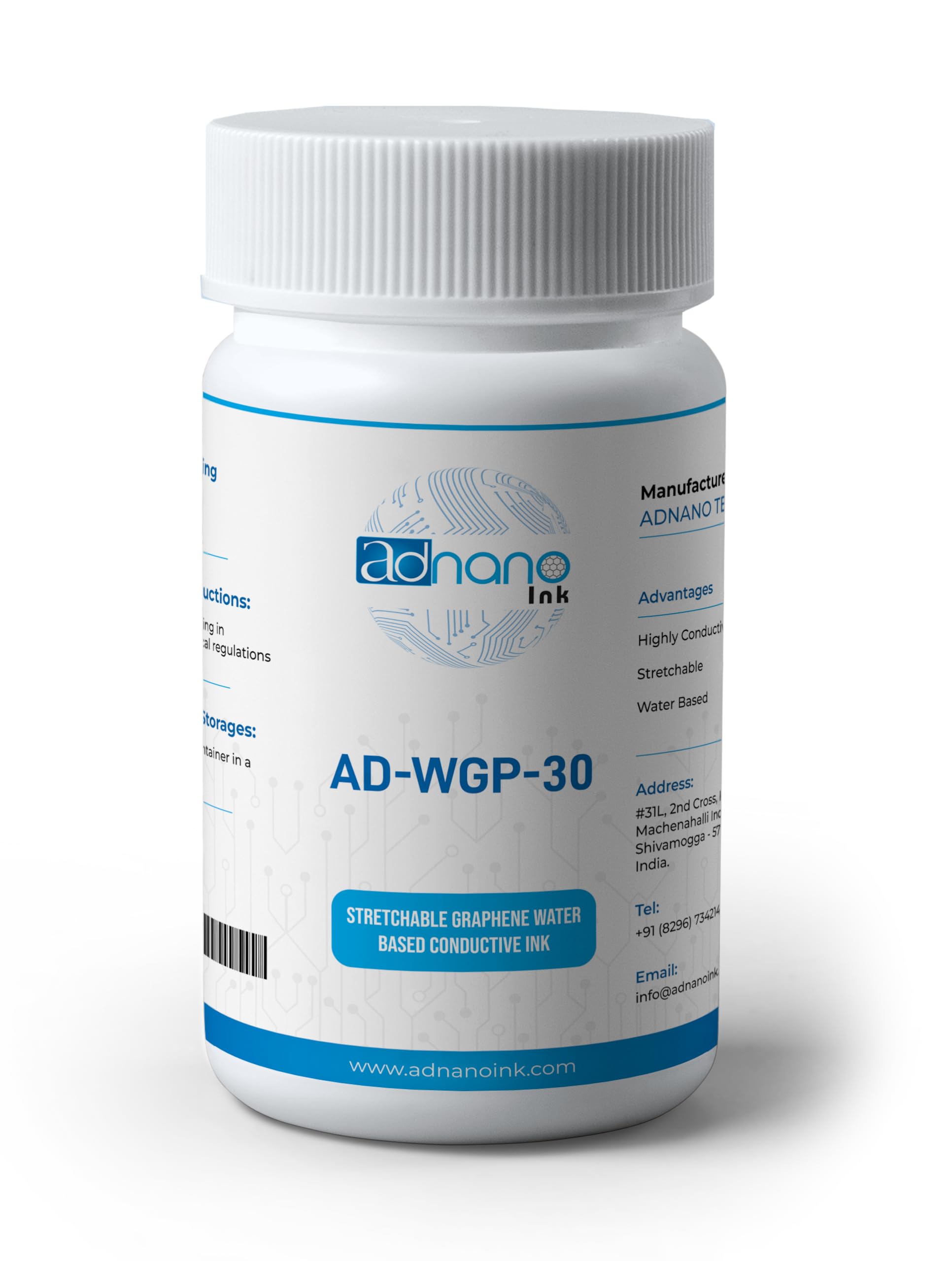 Graphene Conductive Ink/Paste (WGP30) (500 Gram)