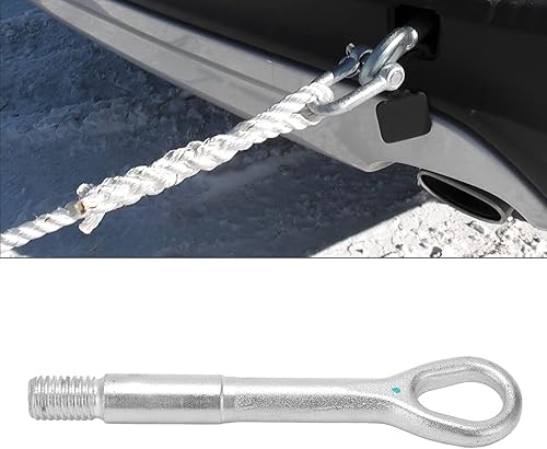 Miniatura 2 de Anillo de remolque de parachoques delantero de aleación de acero Reemplazo de tornillo de gancho de remolque para Benz CL (216) 2006-2014 Gancho de