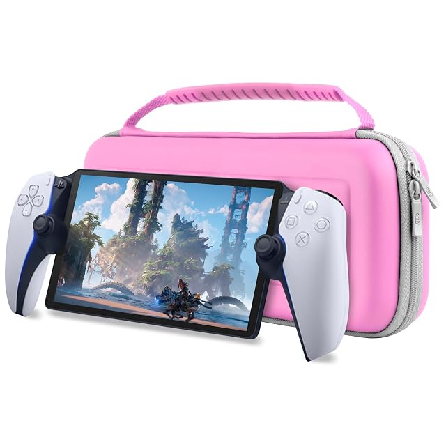 Orzly Carry Case designed for Playstation Portal remote player for PS5 Console holds accessories Travel and Storage Protection
