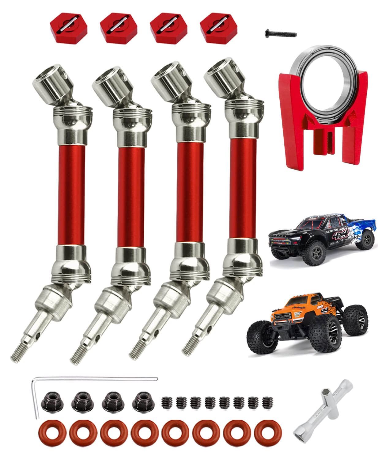 GPM Racing Aluminium 7075 Alloy Chain Tension Rear Swing Arm - Foto 8