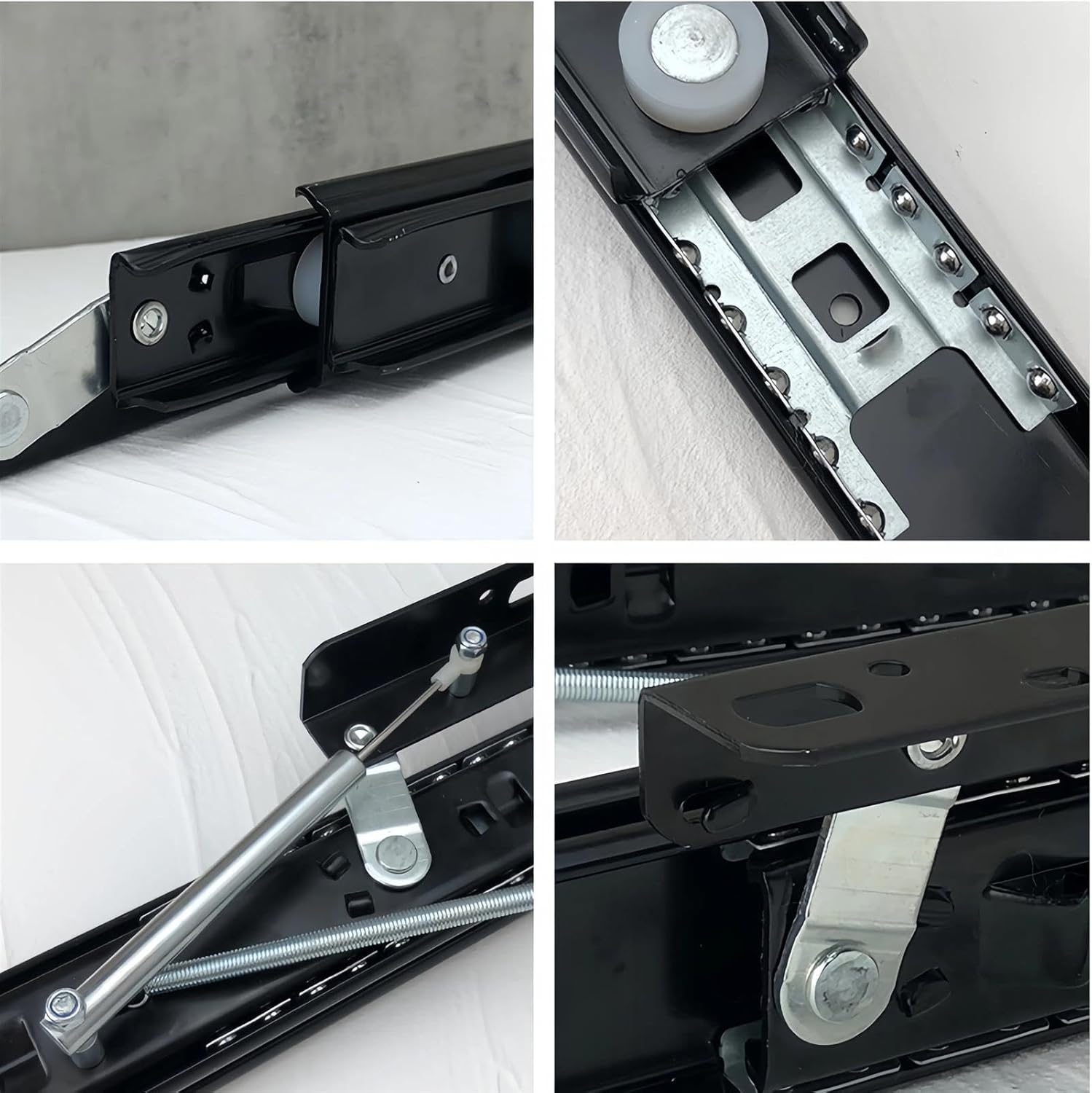 Extendable Counter Rail, Hidden Lift Platform, Push-Pull Sliding System for Table, Ideal for Events, Festivals, and Dinner Gatherings - Space-Saving Design