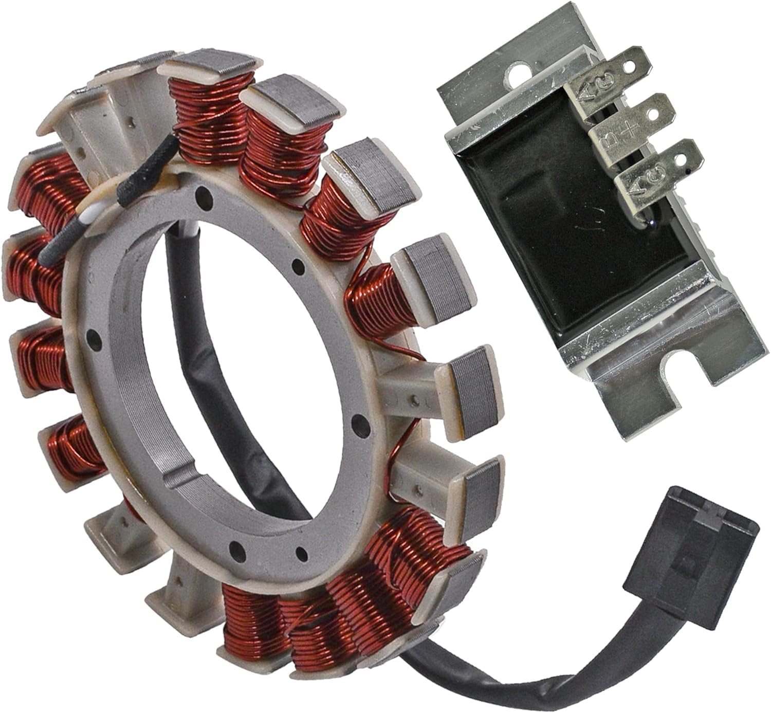 59031-7001 59031-7009 59031-7014 Ignition Charging Coil Stator Replacement for Kawasaki FH381V FH430V FH451V FH480V FH500V FH541V FH580V FH601V FH641V FX751D FX850V FX1000V Engines