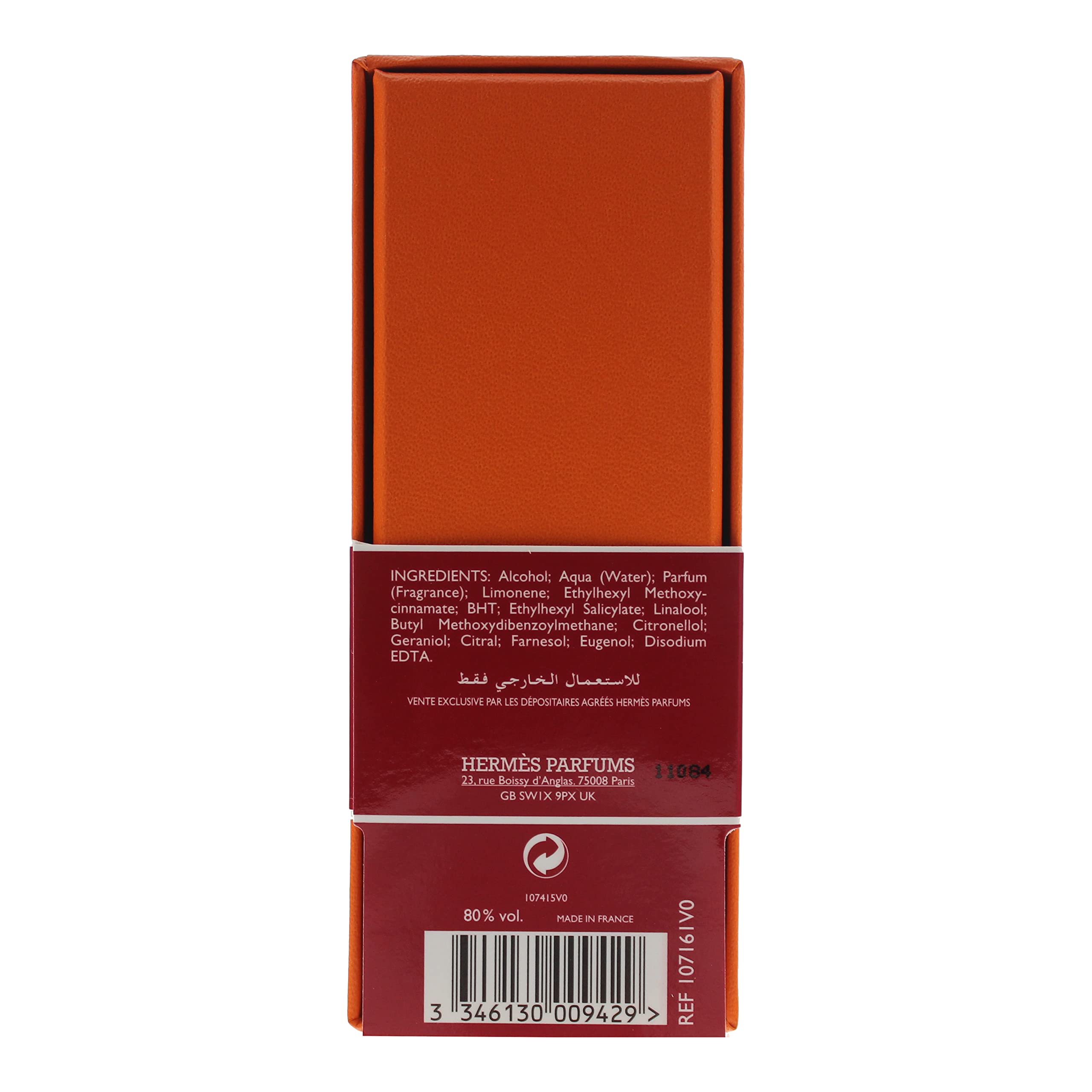 Hermès Eau De Rhubarbe Écarlate Eau De Cologne 50 ml