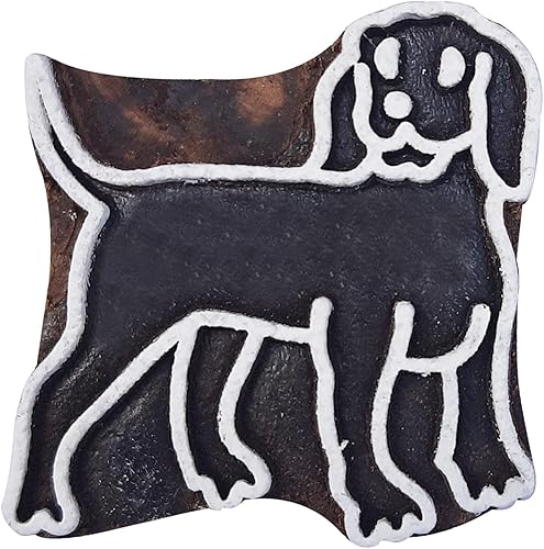 Miniatura 2 de Royal Kraft Sellos de madera DIY tela, textil, arcilla, cerámica, papel, bloques de impresión de henna TDtag043