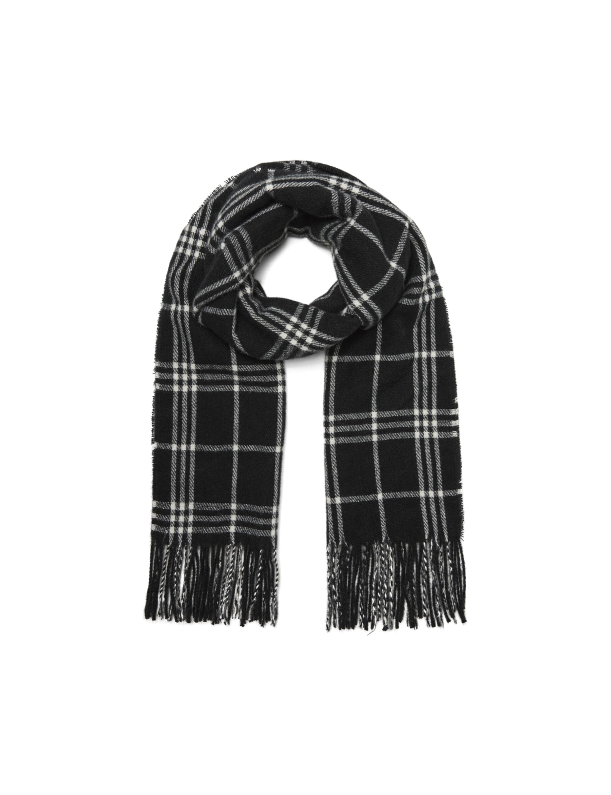 VERO MODA Vmella Woven Scarf Noos, Black, one_Size