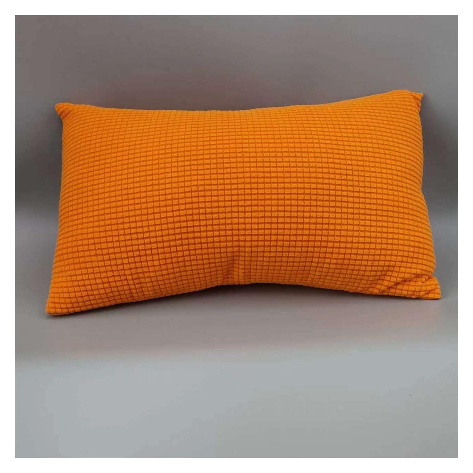 Decorative Throw Pillow Covers Pillowcases for Sofa Cushions Rectangular for Living Room Couch Cushion Covers Protectors Pillow Cover for Bed Corduroy Fabrics Cushion Slipcover ( Color : Orange , Size