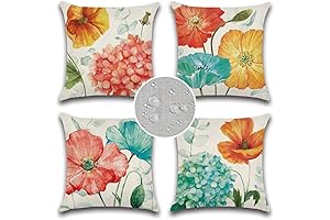 Summer Outdoor Pillow Covers for a Porch