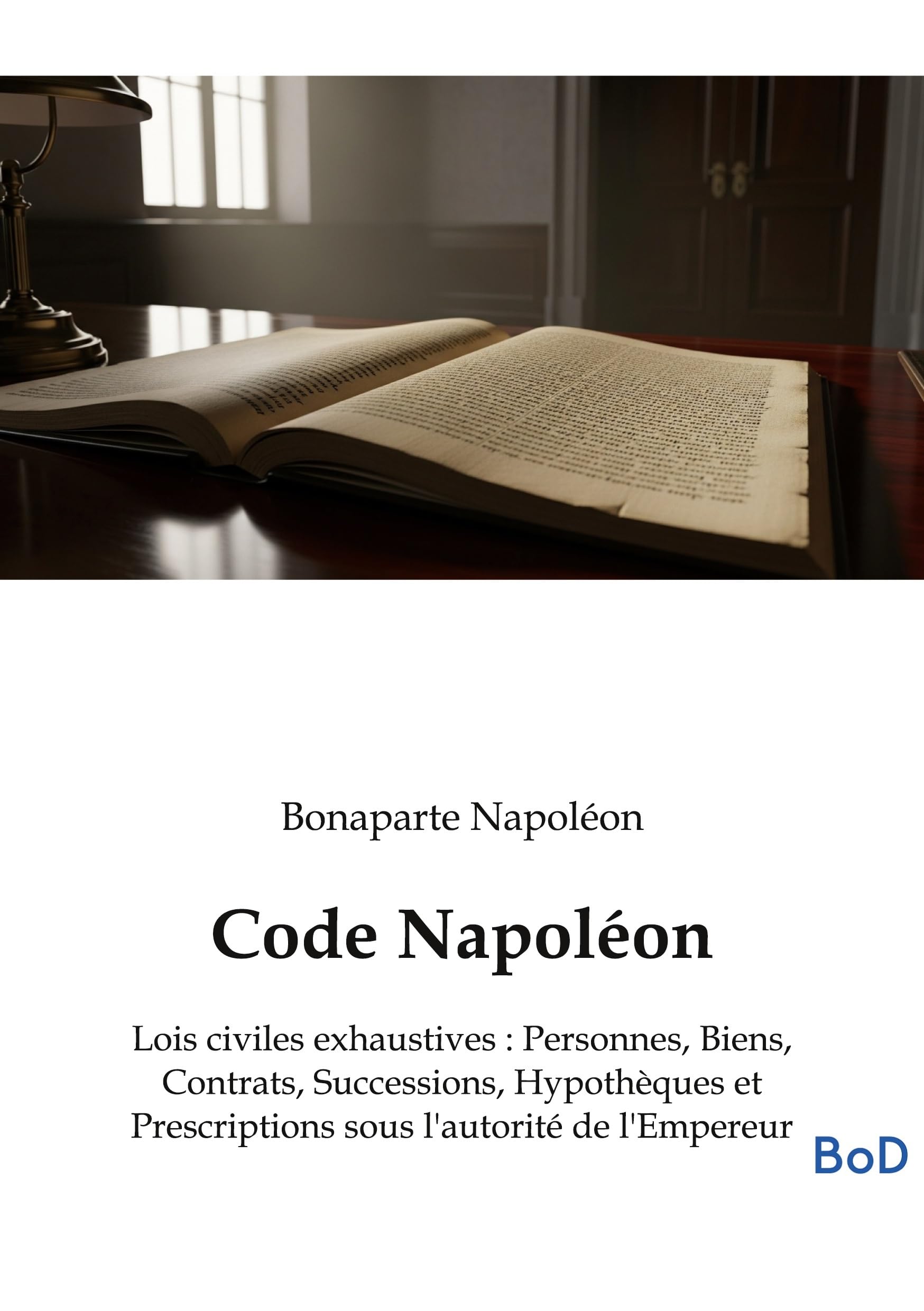 Code Napoléon: Lois civiles exhaustives: Personnes, Biens, Contrats, Successions, Hypothèques et Prescriptions sous l'autorité de l'Empereur