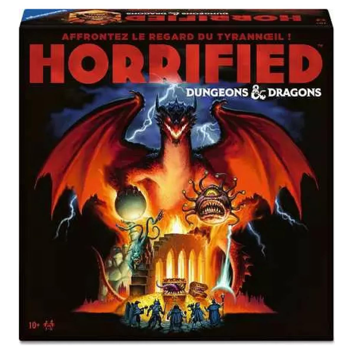 Ravensburger - Horrified : Dungeons & Dragons - Jeu de Plateau coopératif et immersif pour 1 à 5 Joueurs et à partir de 10 Ans - 45 à 60 Minutes - 24841 - Version Français