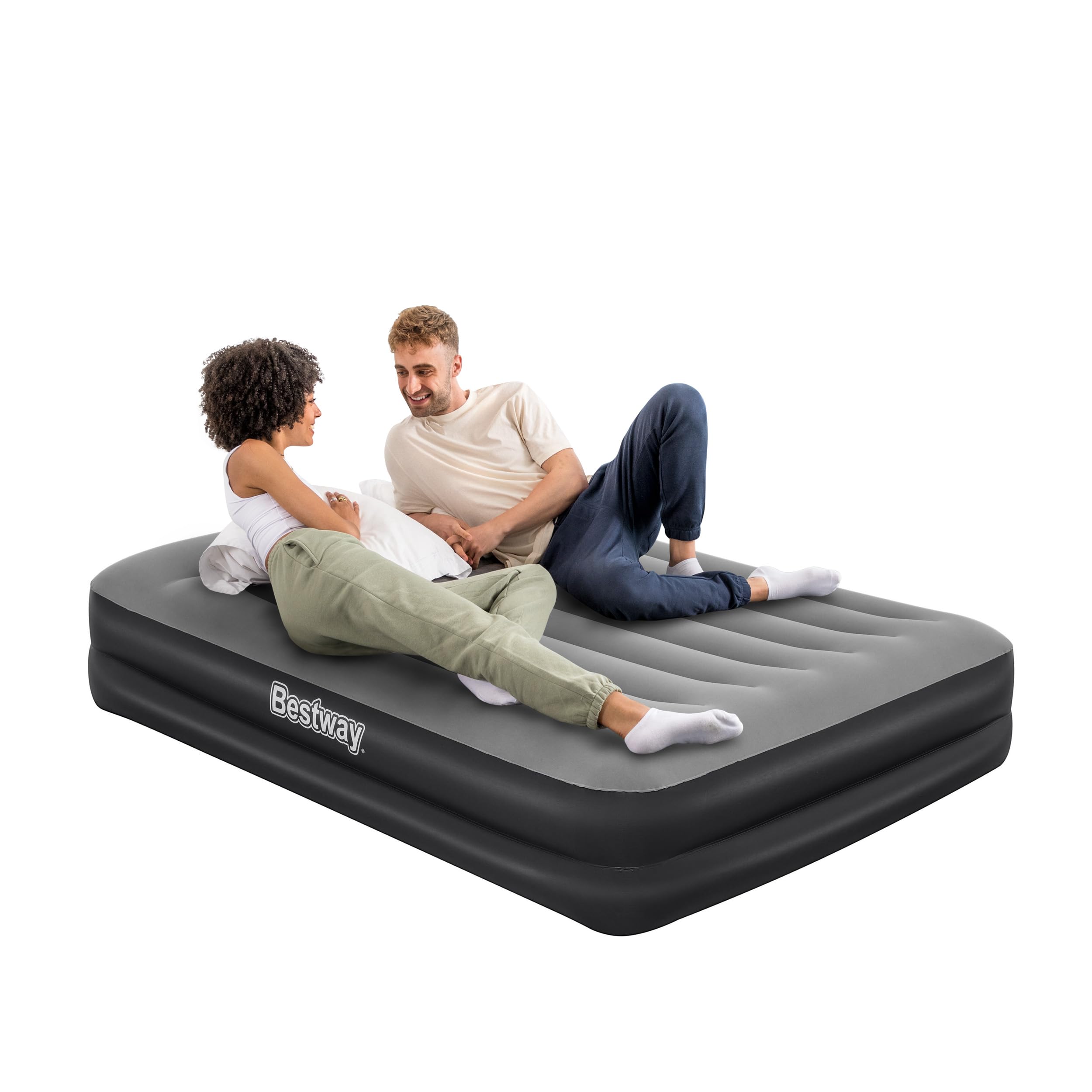 Bestway Tritech Queen Double Air Bed With Built-In AC Pump