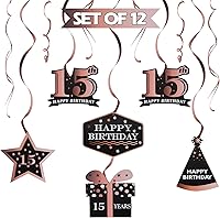 Vista 56 de LINGTEER - Serpentinas para fiesta de cumpleaños, 24