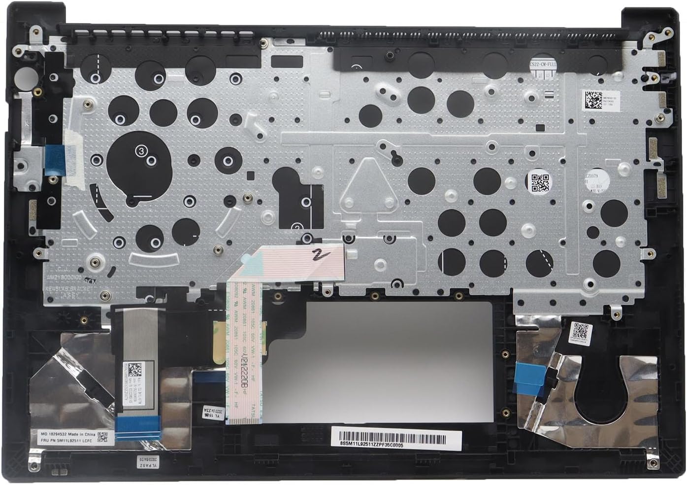 New for E14 Gen 5 Upper Case KB Cover Palmrest 5M11L92512 5M11L92510 5M11L92511 ENG BL (TRI) US BK