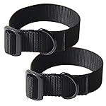Aolamegs Tactical Gun Sling,Adjustable Rifle Sling 1.25 Nylon Strap with D Ring Loop for Hunting (2Pack)