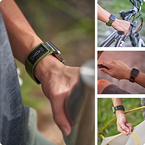 Miniatura 6 de Savior Survival Gear Correa de nailon compatible con Apple Watch de 1.654 in1.732 in1.772 in1.929 in (iWatch Series Ultra 987654321SE) Correa de