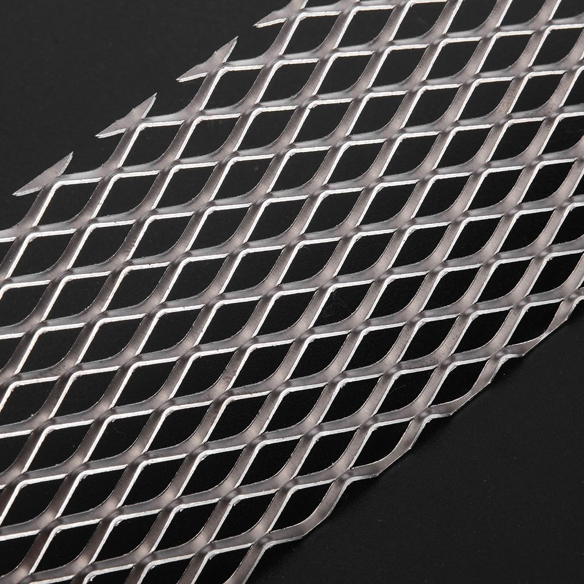 Électrode en tôle de maille de titane pur effet anti-corrosion puissant for l'électrolyse 50 mm x 165 mm 1 pièce métal recyclé Consommables métalliques