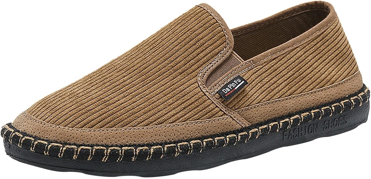 Scarpe Uomo Eleganti Estive Espadrillas Uomo Slip-On Mocassini