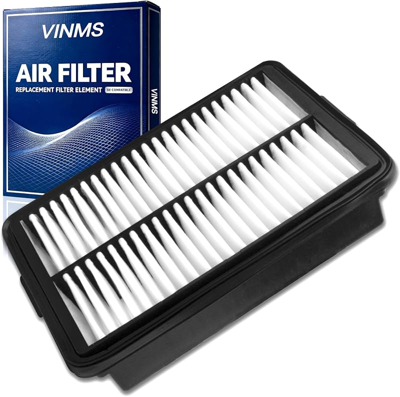 Filtro de ar do motor VINMS CA12057 para Hyundai Elantra, Elantra GT, Kona e Kia Forte, Forte5 e Soul – 1 unidade