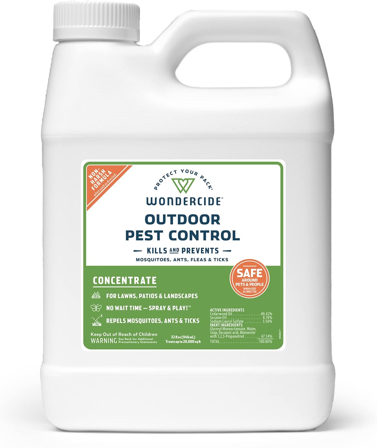 Wondercide EcoTreat Outdoor Pest Control Spray