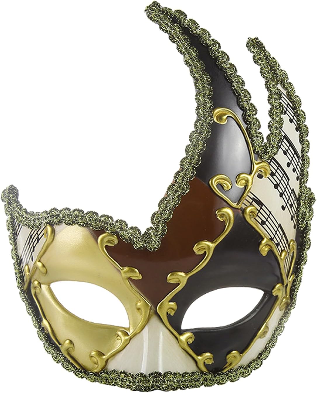 Sheliky Masquerade Mask for Men Halloween Costume Masks Vintage Cosplay Venetian Mardi Gras Party Masque