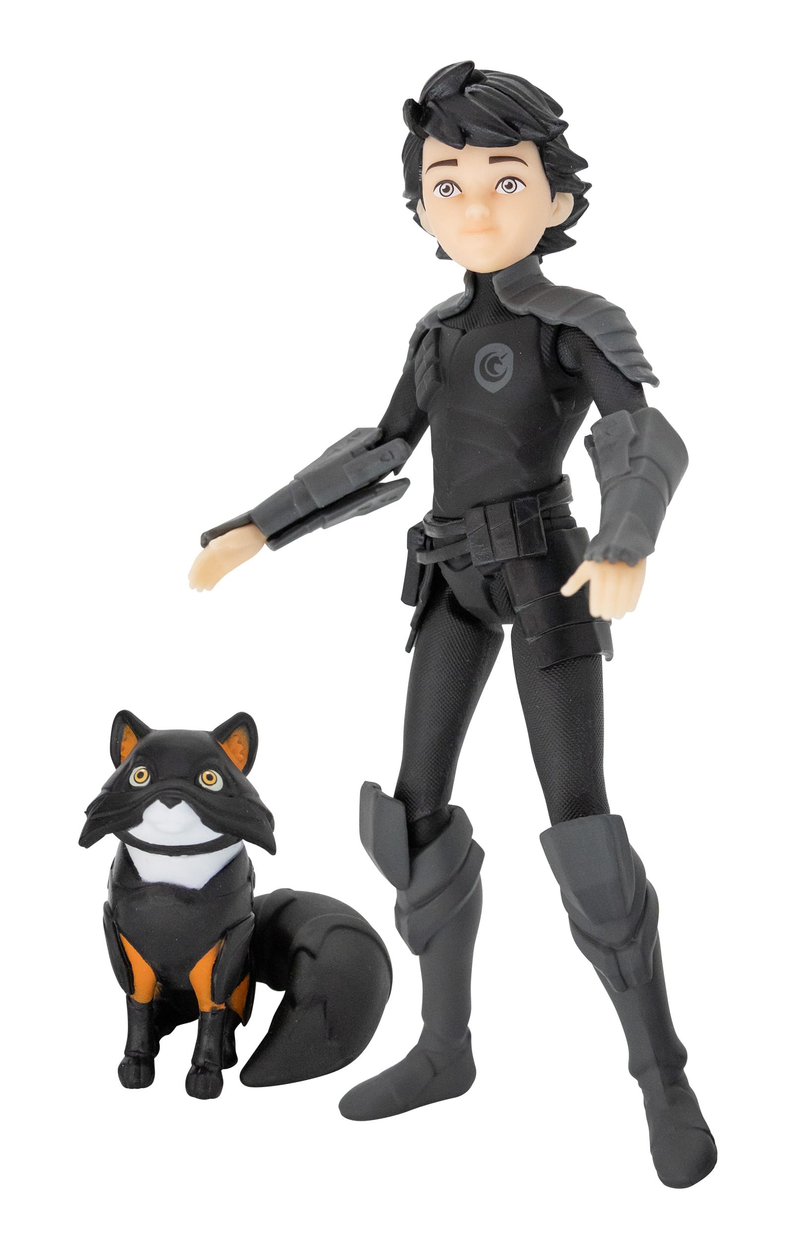 Tara Duncan 1:12 Cal Armor & Accessories Fully Posable Figure with collectible Outfit, Magic Phone & Blondin for Ultimate Poseability